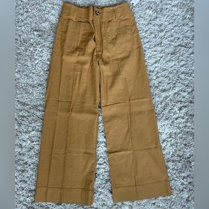 The Collet Anthropologie Maeve Straight Leg Capris